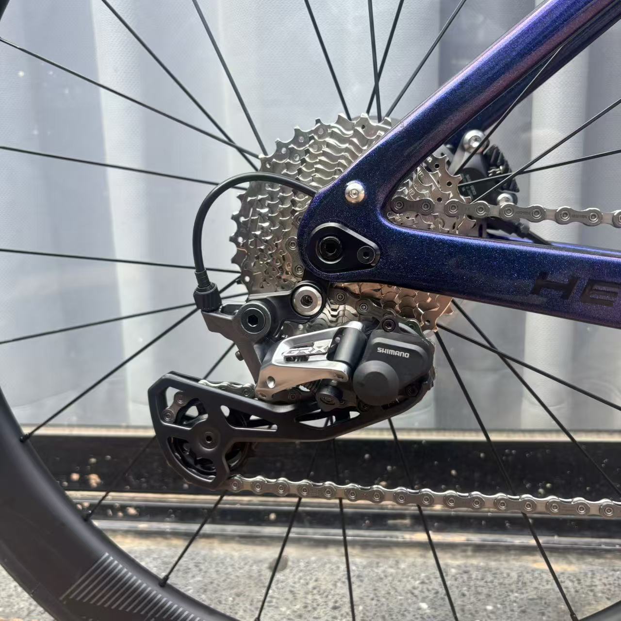 Shimano GRX600 11s, hydr disc, alloy wheel - 图片 4